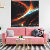 Rift in Interstellar Space Premium Wrapped Canvas (Insitu (Woonkamer))