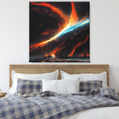Rift in Interstellar Space Premium Wrapped Canvas Afdruk (Insitu (Slaapkamer))