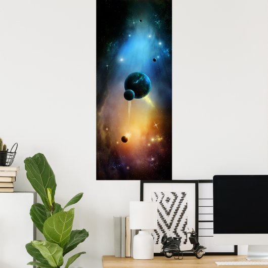 Rift in time poster (Thuiskantoor)