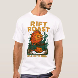 Rift Roast Fish Coffee T-shirt – vet en grappig ca