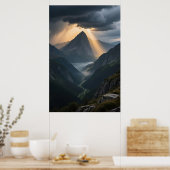 Rift Valley Gloed Poster (Keuken)