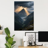 Rift Valley Gloed Poster (Thuiskantoor)