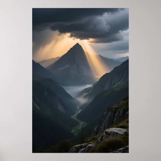 Rift Valley Gloed Poster (Voorkant)