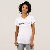 RIFTgirl roze T-shirt (Voorkant volledig)