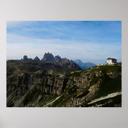 Rifugio Auronzo Poster (Voorkant)