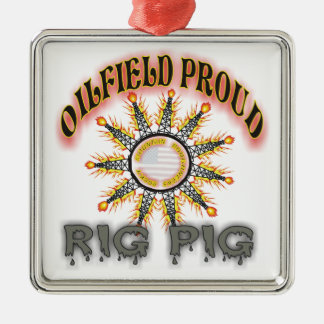 Rig Pig.2 Metalen Ornament