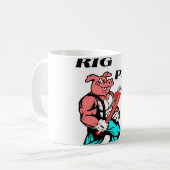 Rig Pig Koffiemok (Voorkant links)