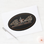 RIG UP CAMO Olieveld Ovale Sticker (Envelop)