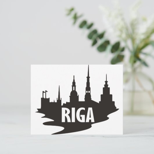 Riga Briefkaart (Staand voorkant)