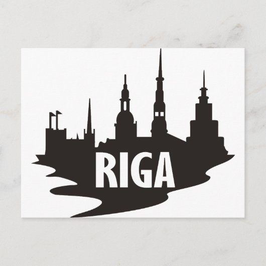 Riga Briefkaart (Voorkant)