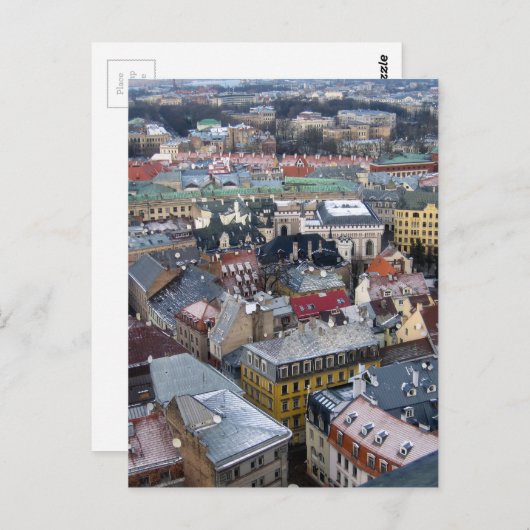 Riga Briefkaart (Voorkant / Achterkant)