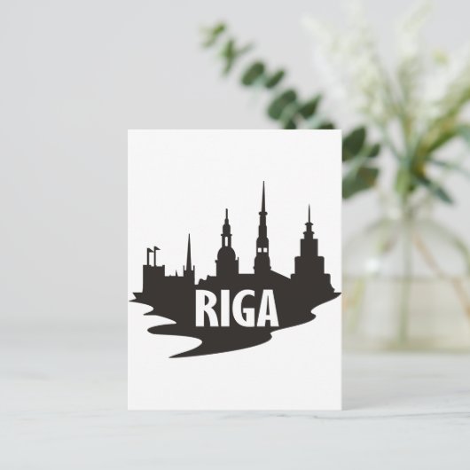 Riga Briefkaart (Staand voorkant)