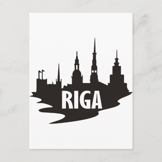 Riga Briefkaart (Voorkant)