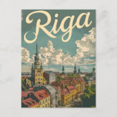 Riga  briefkaart (Voorkant)