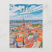 Riga, juweel van de Oostzee Briefkaart (Voorkant)