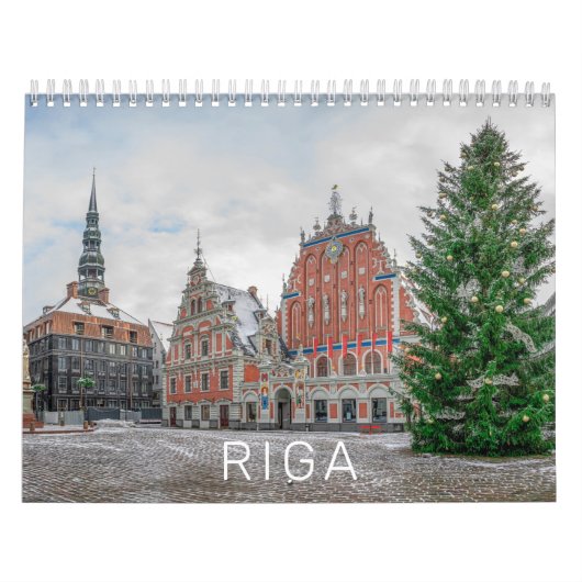 Riga landschappen kalender (Hoes)