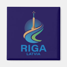 Riga Latvia Magneet