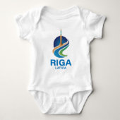 Riga Latvia Romper (Voorkant)