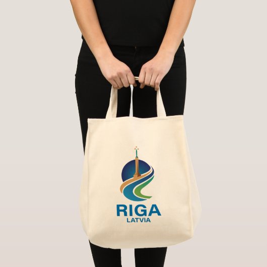Riga Latvia Tote Bag (Voorkant (product))