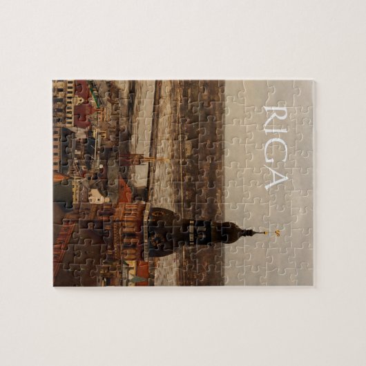 Riga Legpuzzel (Horizontaal)