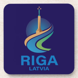 Riga Letland Bier Onderzetter