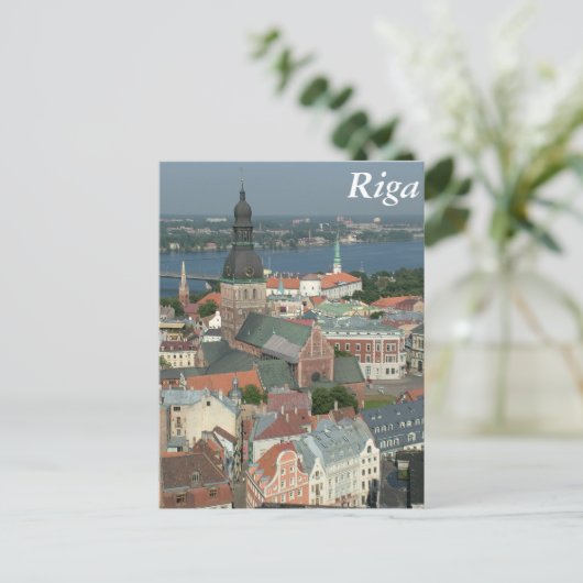 Riga, Letland Briefkaart (Staand voorkant)