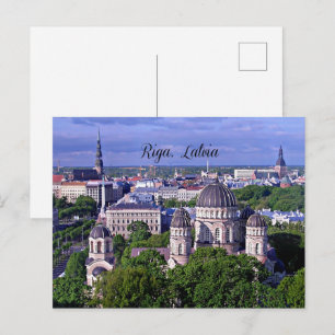 Riga, Letland Briefkaart