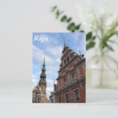 Riga, Letland Briefkaart (Staand voorkant)
