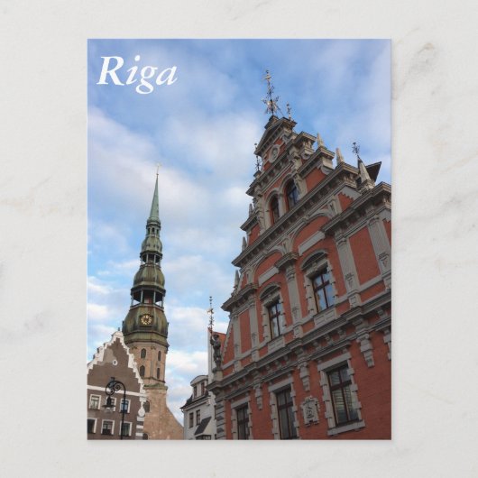 Riga, Letland Briefkaart (Voorkant)