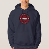 Riga Letland Hoodie (Voorkant)