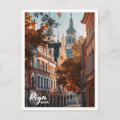 Riga Letland Kunst reis beroemde plaats Briefkaart (Voorkant)