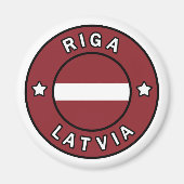 Riga Letland Magneet (Voorkant)
