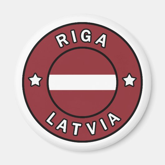 Riga Letland Magneet (Voorkant)
