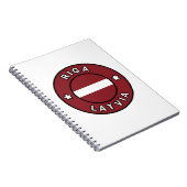 Riga Letland Notitieboek (Rechterzijde)