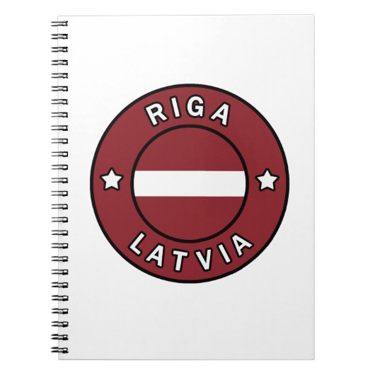Riga Letland Notitieboek (Voorkant)