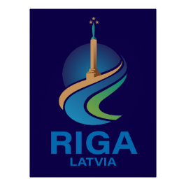 Riga Letland Perfect Poster