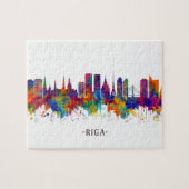 Riga Letland Skyline Legpuzzel (Horizontaal)