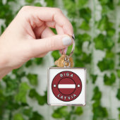 Riga Letland Sleutelhanger (Hand)