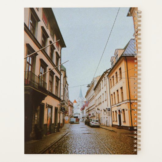 Riga, Letland Stadsbeeld Planner (Achterkant)