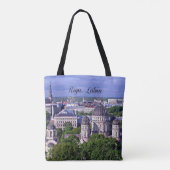 Riga, Letland stadsgezicht Tote Bag (Achterkant)