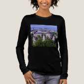 Riga, Letland stadsgezicht Tri-Blend Shirt (Voorkant)