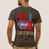 RIGA LETLAND T-SHIRT (Achterkant)