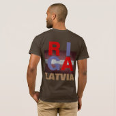 RIGA LETLAND T-SHIRT (Achterkant volledig)