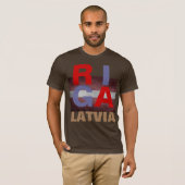 RIGA LETLAND T-SHIRT (Voorkant volledig)