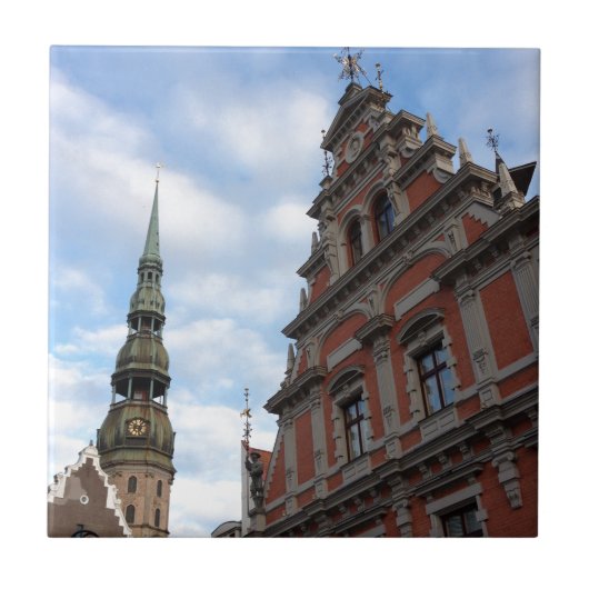 Riga, Letland Tegeltje (Voorkant)
