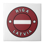 Riga Letland Tegeltje (Voorkant)