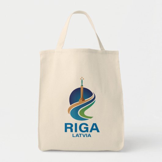 Riga Letland Tote Bag (Voorkant)