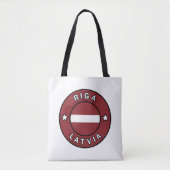 Riga Letland Tote Bag (Voorkant)