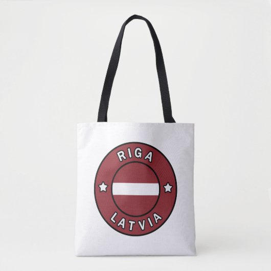 Riga Letland Tote Bag (Voorkant)