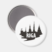 Riga Magneet (Voorkant / Achterkant)